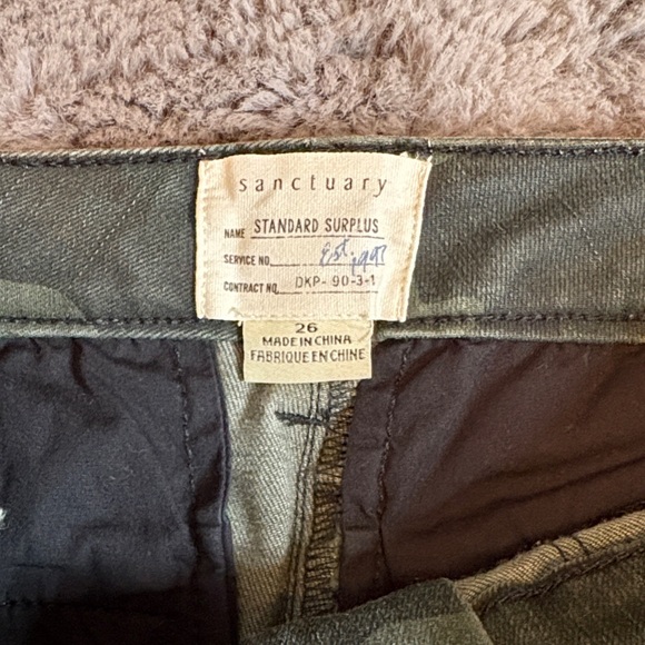 Sanctuary Camouflage Pants - Picture 3 of 5